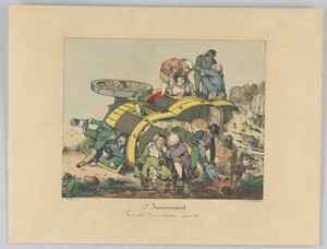 Pauvre bibi!! J'en mourai ... peut être, Plate 7 from "Inconvénient"