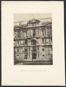 Pavillon de la Bibliothèque au Louvre