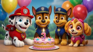 Paw Patrol 3rd Birthday