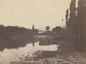 Paysage à Pau regardant les Pyrénées
