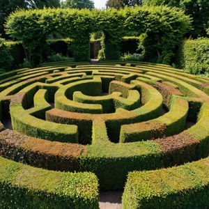 Peace Maze Aerial