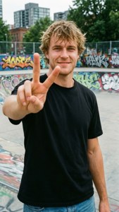 Peace Sign Casual