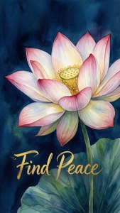 Peaceful Lotus Tips