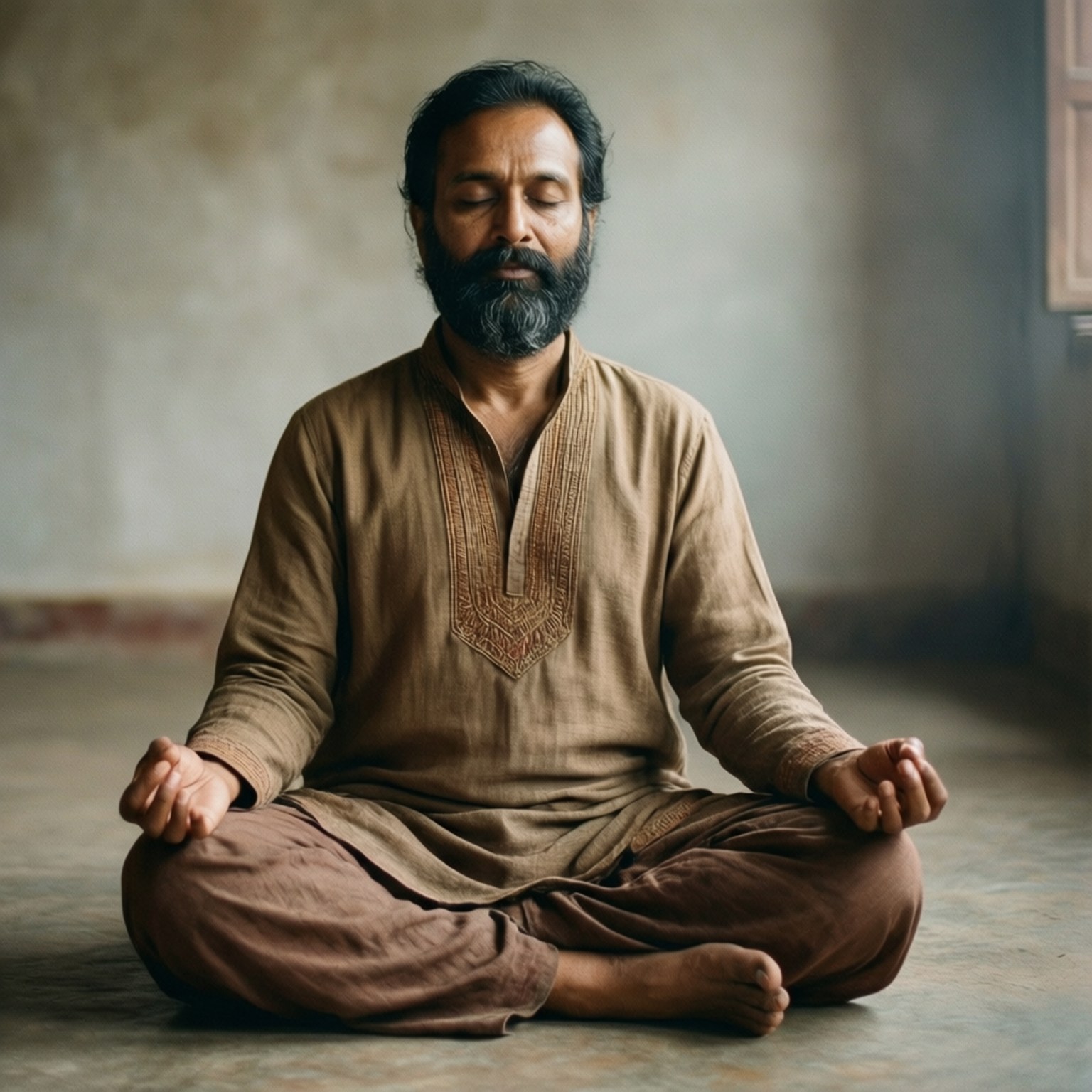 Peaceful Meditation Moment by Wallpapers.art Studio