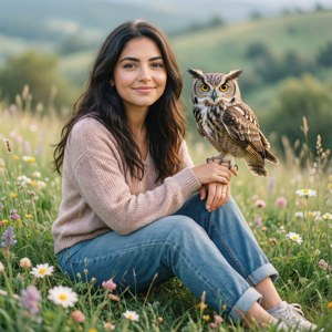 Peaceful Moment with Owlbert