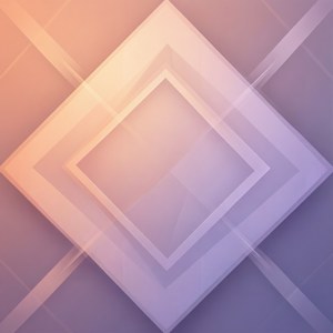 Peach Lavender Geometric Diamonds