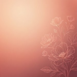 Peach Rose Florals