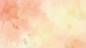 Peach Yellow Watercolor