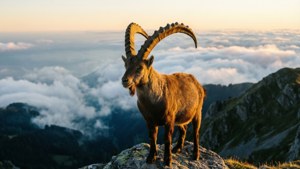 Peak Ibex Sunrise
