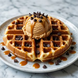 Peanut Butter Waffle