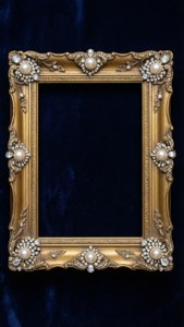 Pearl Crystal Frame