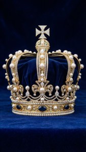 Pearl Diamond Crown