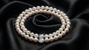 Pearl Diamond Necklace