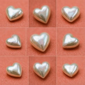 Pearl Heart Collage