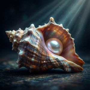 Pearl Inside Whelk