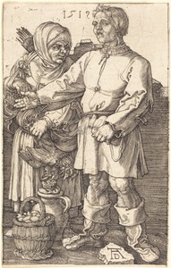 Peasant Couple at Market