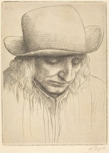 Peasant in a Round Hat (Paysan avec chapeau rond)