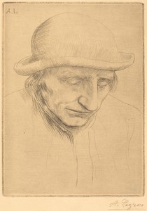Peasant in a Round Hat (Paysan avec chapeau rond)