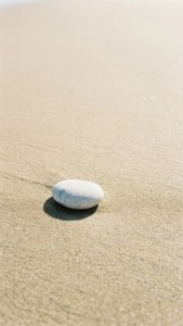 Pebble on Sand