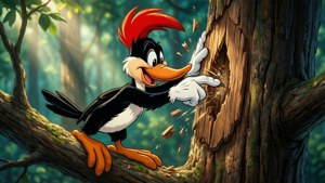 Pecking at the Tree