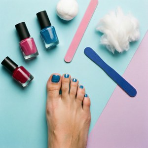 Pedicure Flat Lay
