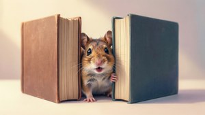 Peekaboo Bookworm Between Books