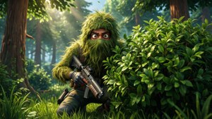 Peeking Bush Ambush
