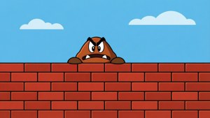 Peeking Goomba