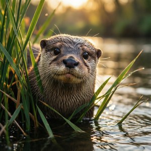 Peeking Otter
