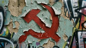 Peeling Wall with Symbol