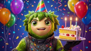 Peely Birthday Party