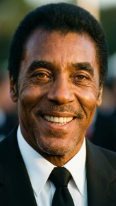 Pele Smiling Portrait