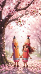Pencil Love Blossom