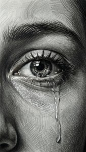 Pencil Sketch Tear