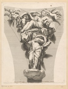 Pendentief met Justitia