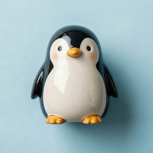 Penguin Ceramic Shaker