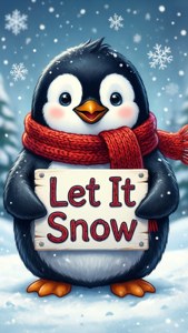 Penguin Holiday Greeting