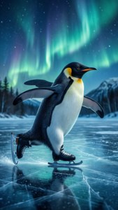 Penguin on Ice
