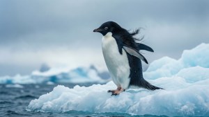 Penguin on Iceberg
