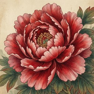 Peony Bloom Elegance