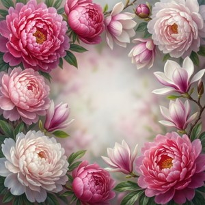 Peony Corner Gradient