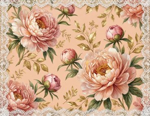 Peony Lace Romance