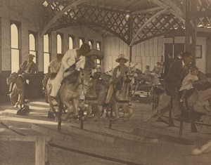 [People Riding on a Carousel]