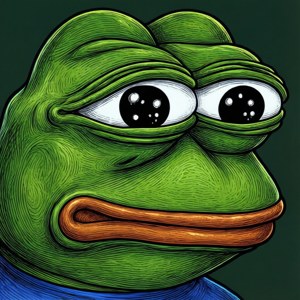 Pepe the Frog Portrait