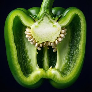 Pepper Cross Section