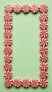 Peppermint Candy Border