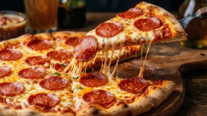 Pepperoni Pizza Slice