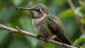 Perched Hummingbird