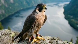 Peregrine Falcon at Saguenay