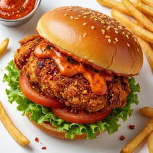 Peri Peri Chicken Burger